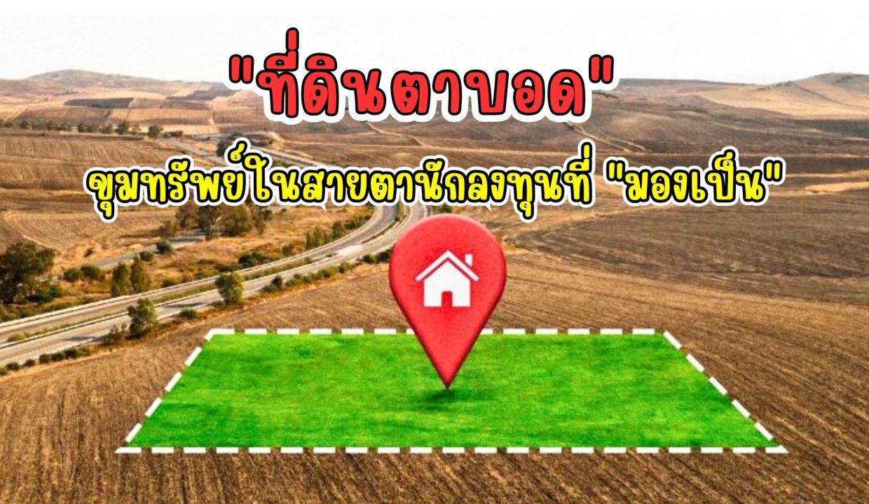 ที่ดินตาบอด ขุมทรัพย์ในสายตานักลงทุนที่ มองเป็น