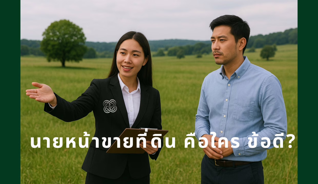 นายหน้าขายที่ดิน ข้อดีของการฝากขายกับนายหน้า
