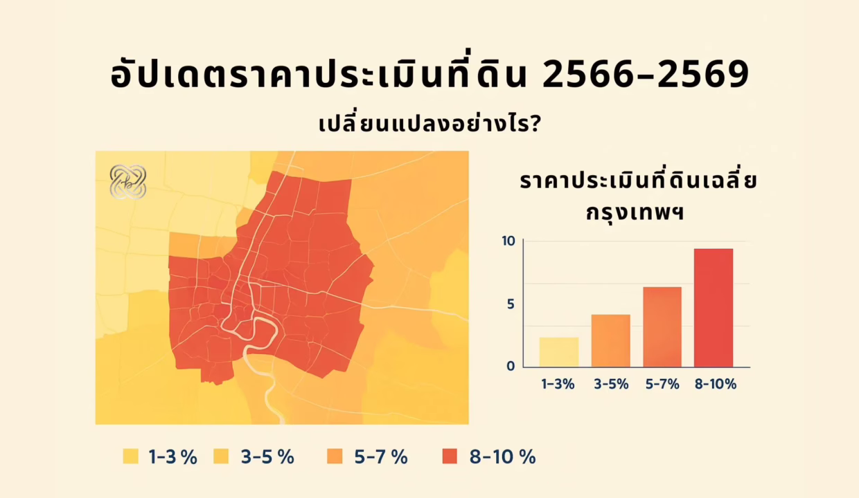 ราคาประเมิณที่ดิน กรุงเทพ