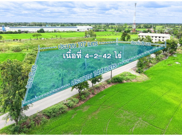 ที่ดินไทรน้อย-นนทบุรี ซอยองค์การบริหารส่วนตำบลทวีวัฒนา