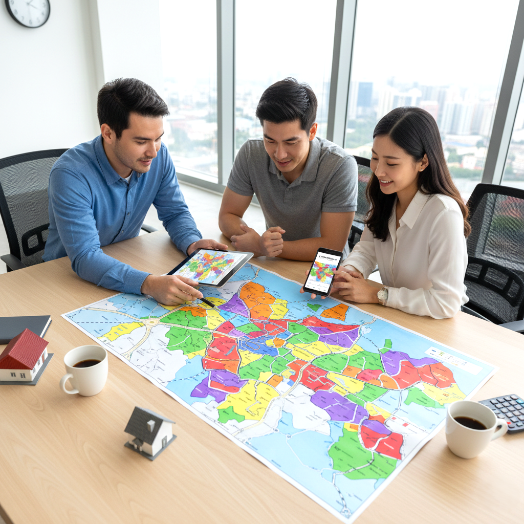 เช็กผังสีที่ดินด้วยตัวเอง 1 ผังสีที่ดิน