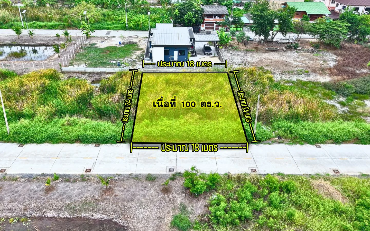 02-RD-DJI_1821152.836-with-Info ขายที่ดินคลองหลวง คลองหนึ่ง