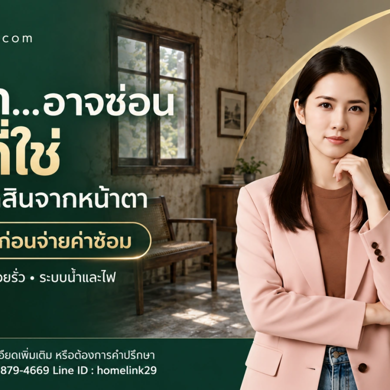 บ้านเก่าที่ดูไม่น่าสนใจ อาจปรับได้มากกว่าที่คิด—แล้วจุดไหนต้องตรวจให้ชัดก่อนซื้อ